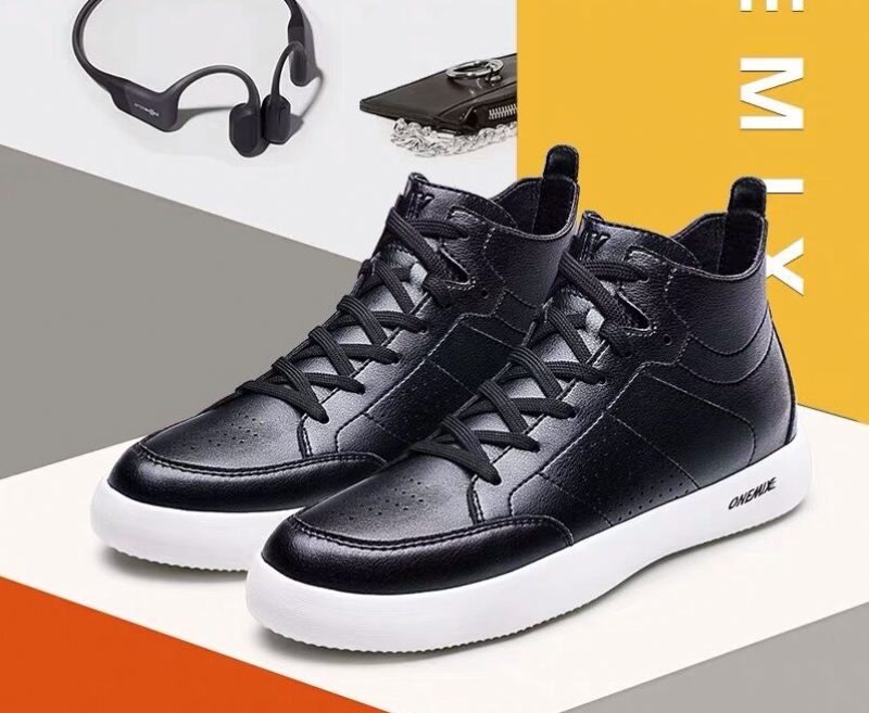 Ezzio Mænds Afslappede Sneakers - Brun