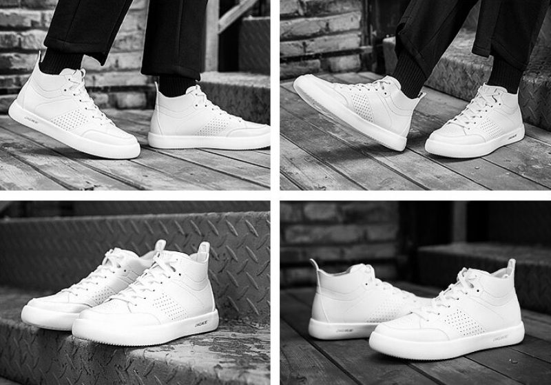 Ezzio Mænds Afslappede Sneakers - Brun
