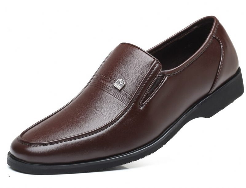 Fabio Loafers Lædersko Til Mænd - Sort