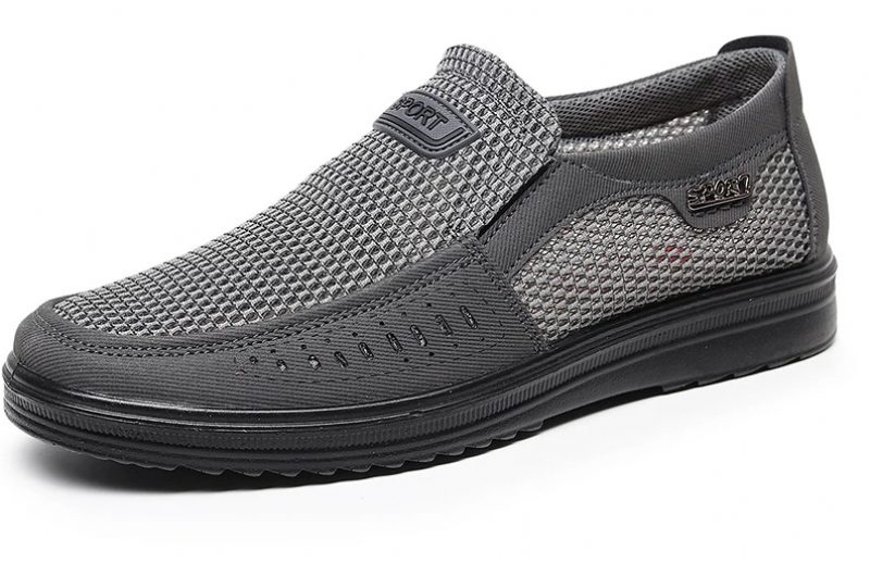 Fabiolo Loafer Fritidssko Til Mænd - Sort
