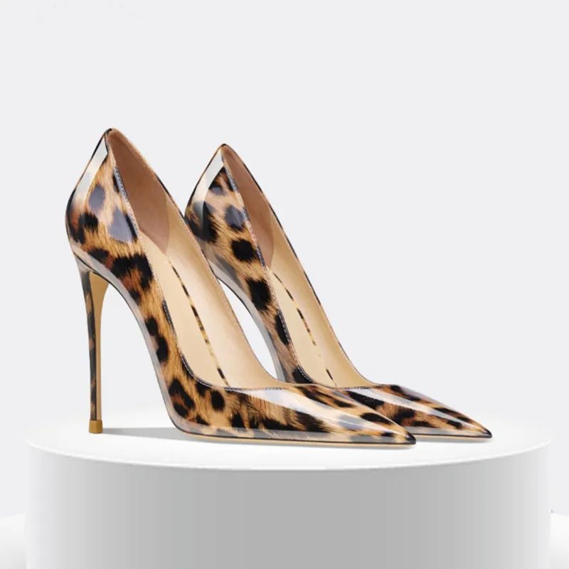Fanny Party Pumps Til Højhælede Kvinder - Brun 13 cm