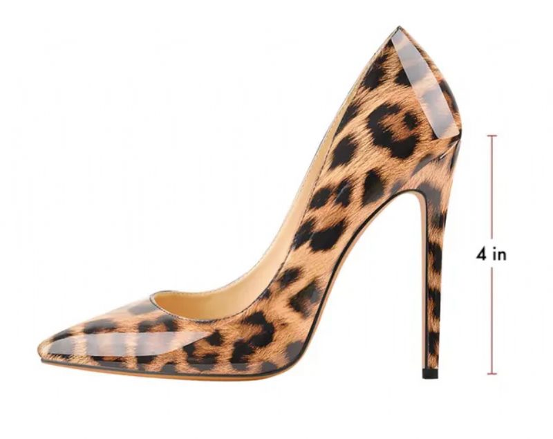 Fanny Party Pumps Til Højhælede Kvinder - Brun 13 cm