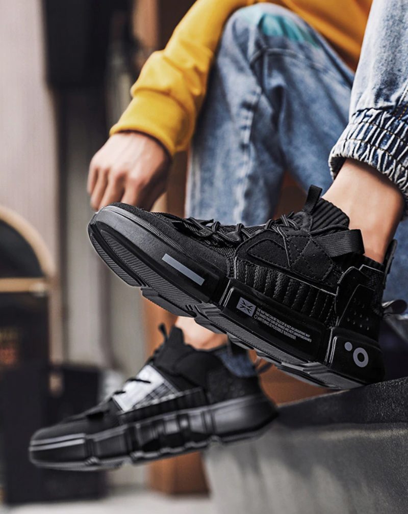 Farfan Luksus Sneakers Til Mænd - Gul