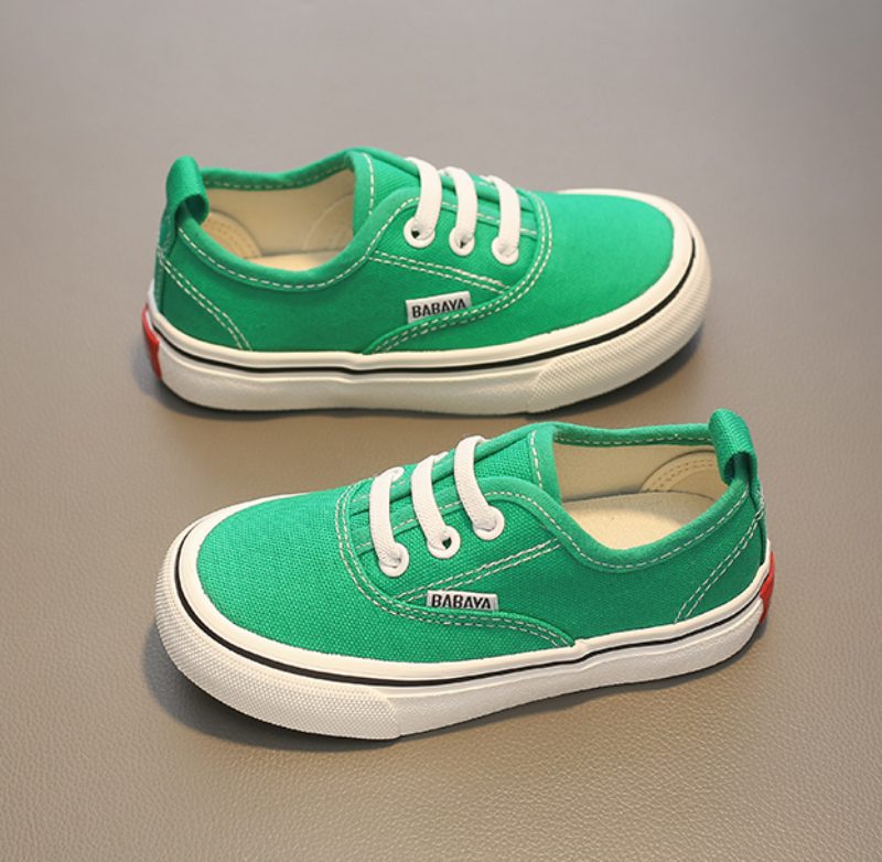 Farrer Unisex Afslappet Sneaker Til Børn - Grøn