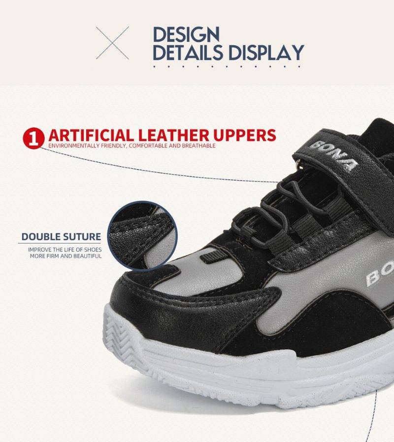 Fashion Sneaker Til Drenge I Kobber - B brun