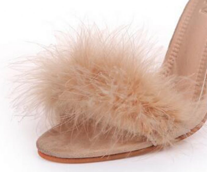 Faviana Sandal Med Hæl Til Kvinder - Pink