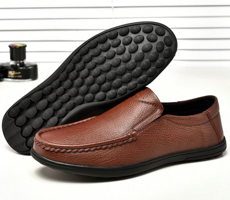 Faviolo Loafer Fritidssko Til Mænd - Brun