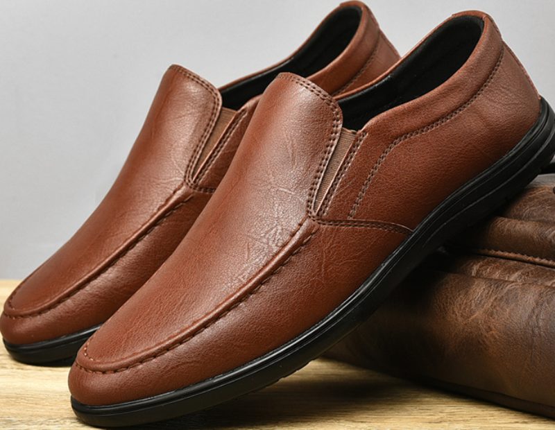 Faviolo Loafer Fritidssko Til Mænd - Brun
