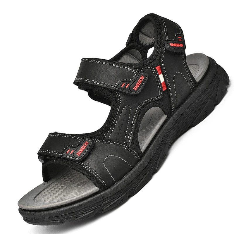 Fazio Komfortable Sandaler Til Mænd - Sort