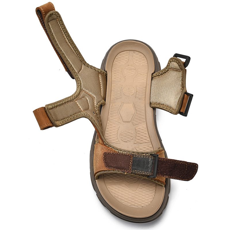 Fazio Komfortable Sandaler Til Mænd - Sort