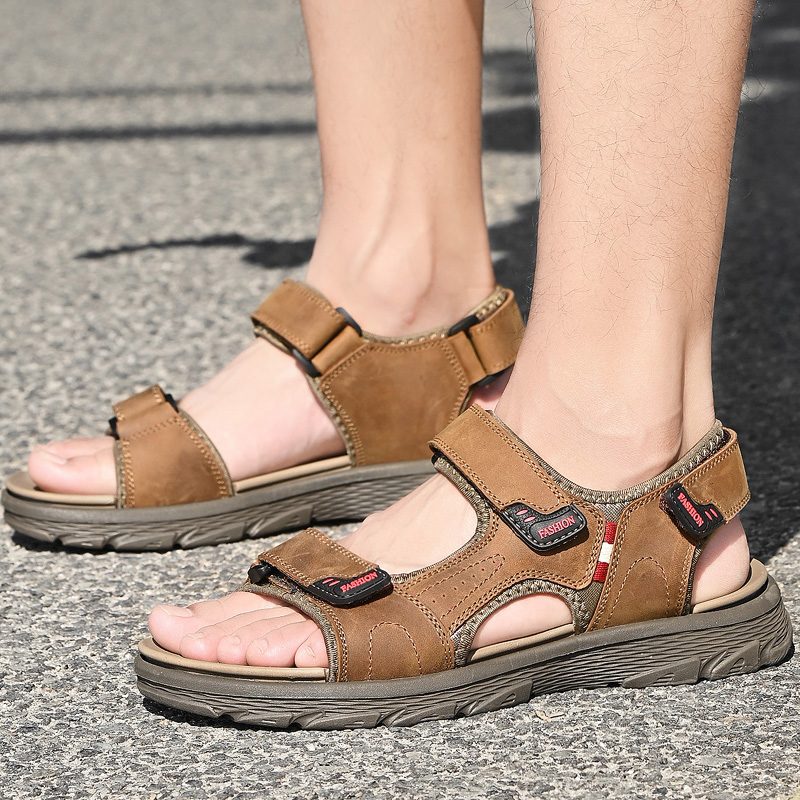Fazio Komfortable Sandaler Til Mænd - Sort