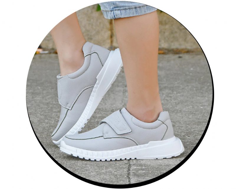 Feder Drenge Afslappet Sneaker - Beige