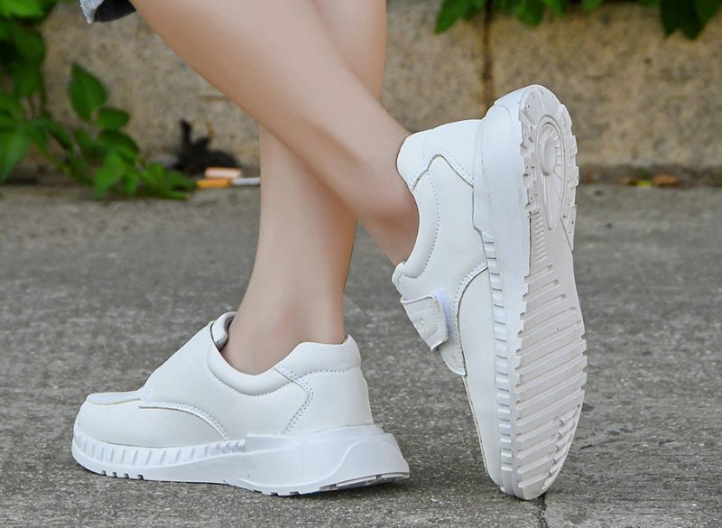 Feder Drenge Afslappet Sneaker - Beige