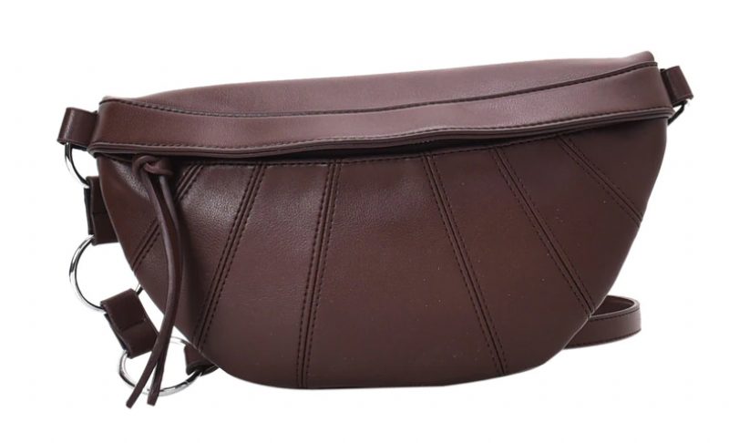 Felipe Crossbody-håndtaske I Læder Til Kvinder - Kaffe