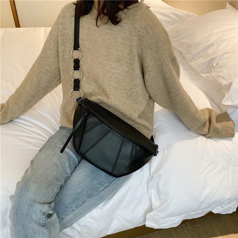 Felipe Crossbody-håndtaske I Læder Til Kvinder - Kaffe