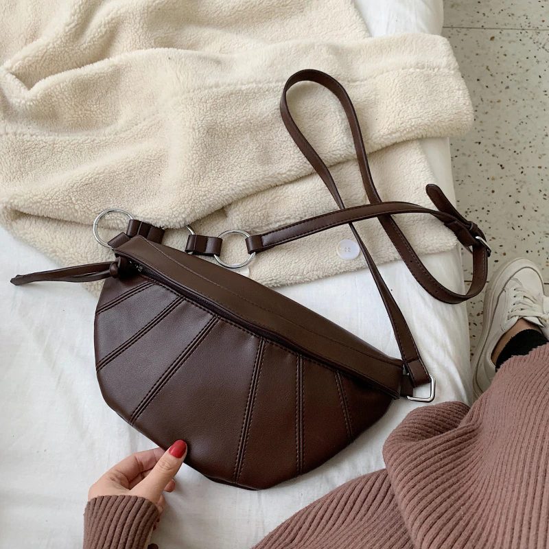 Felipe Crossbody-håndtaske I Læder Til Kvinder - Kaffe