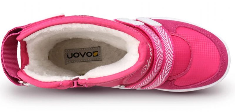 Fenti Unisex Snestøvle Til Børn - Pink Pels