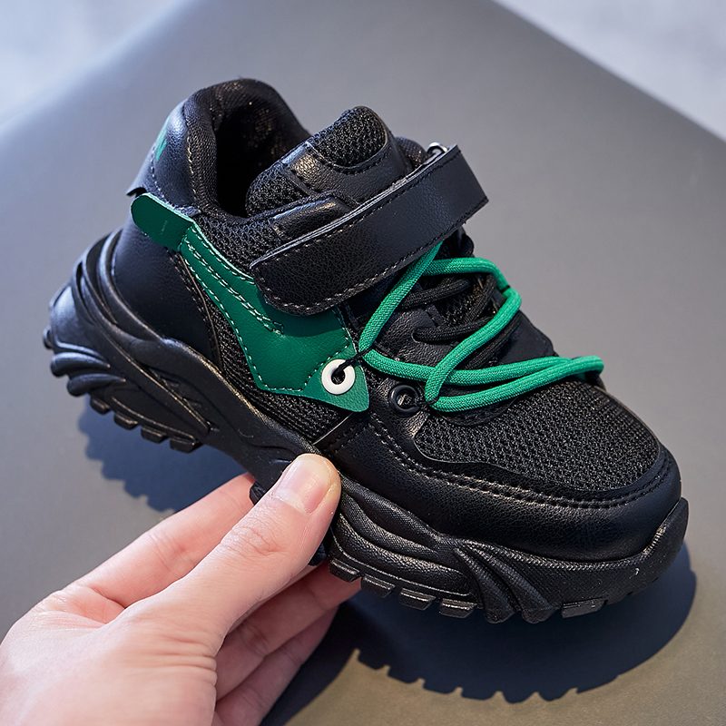 Fernan Drenge Afslappede Sneakers - Sort