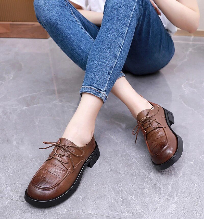 Fernanda Dame Loafer Sko - Brun