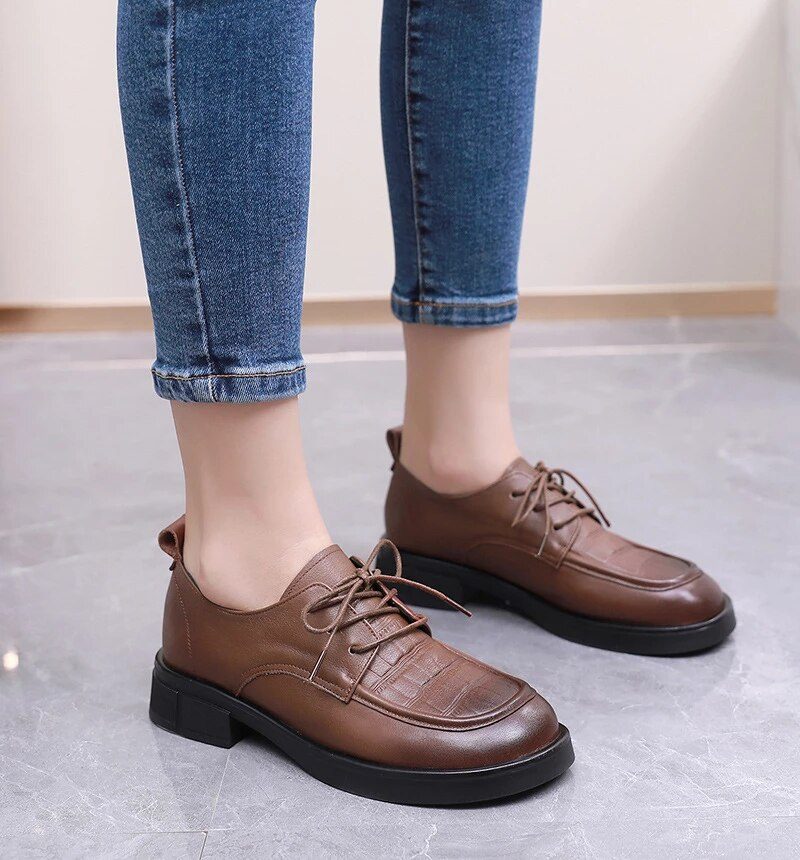 Fernanda Dame Loafer Sko - Brun