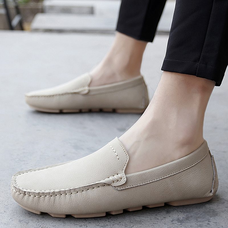 Ferrero Loafers Klassiske Sko Til Mænd - Khaki