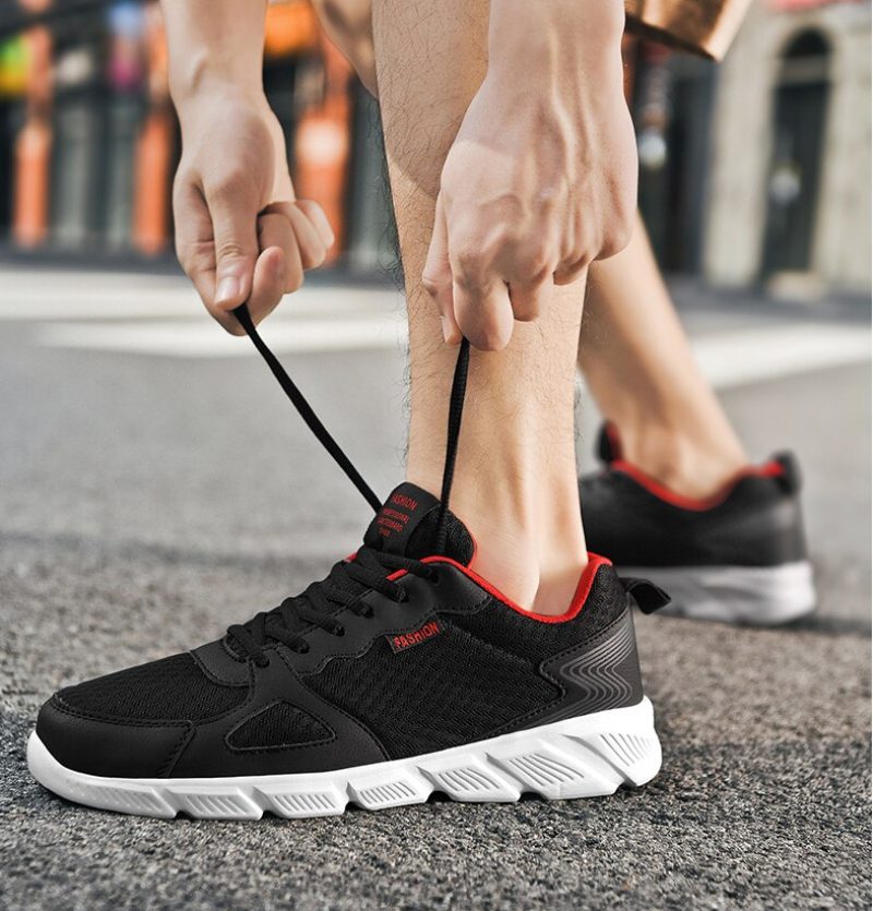 Feryin Mode Sneakers Til Mænd - Rød