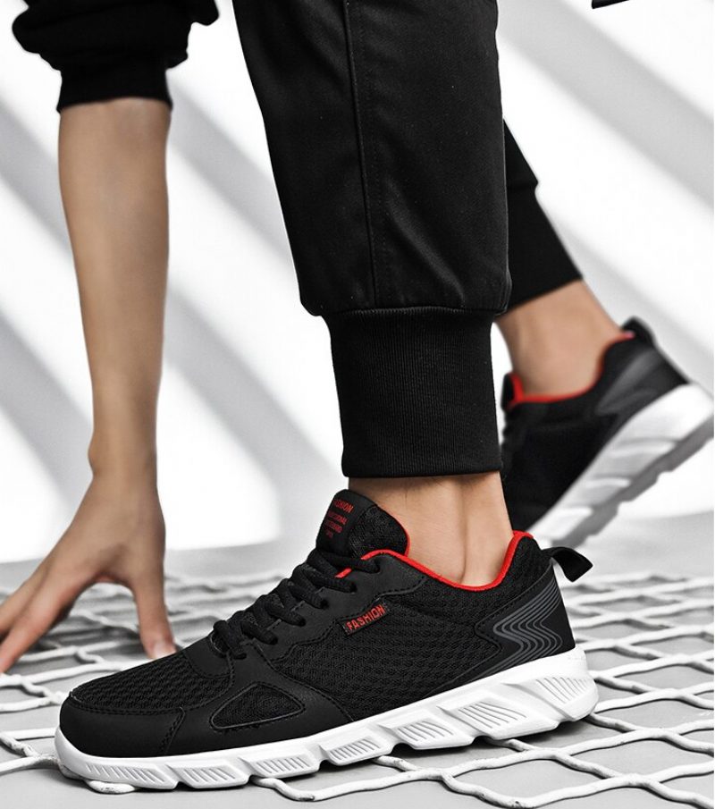 Feryin Mode Sneakers Til Mænd - Rød
