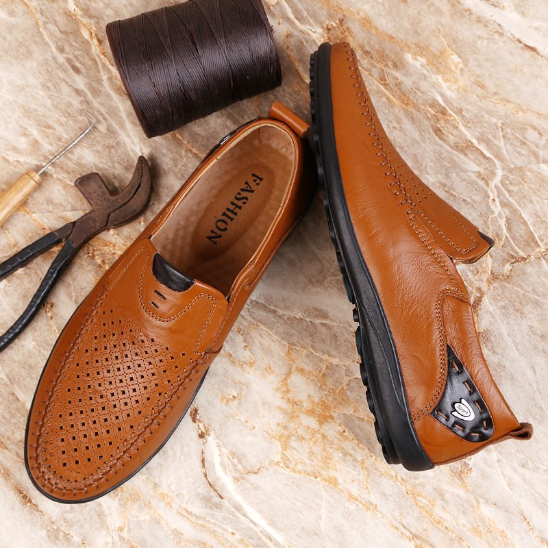 Figuer Loafers Fritidssko Til Mænd - Sort