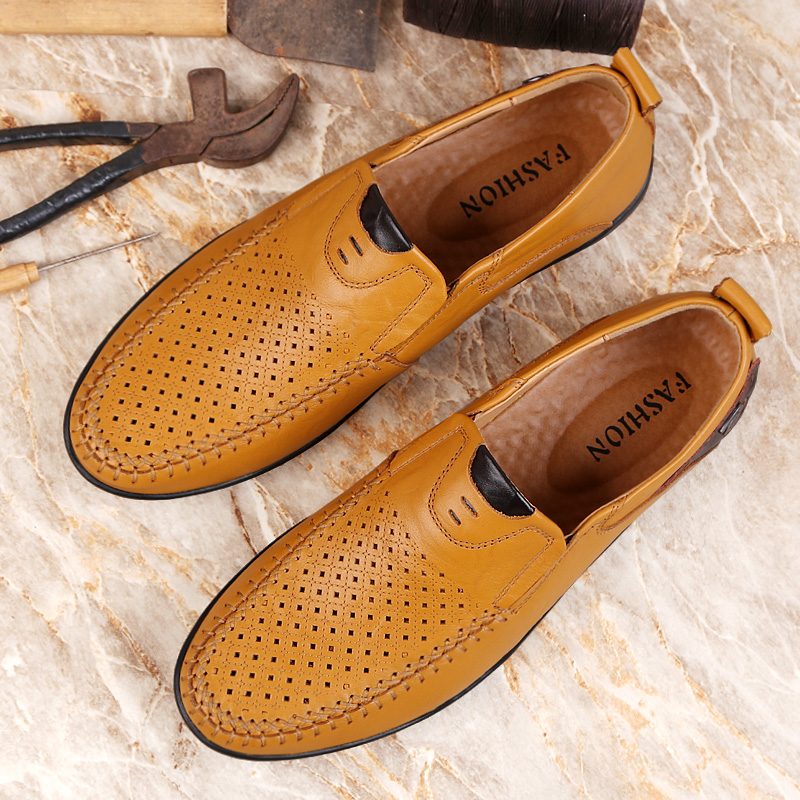 Figuer Loafers Fritidssko Til Mænd - Sort