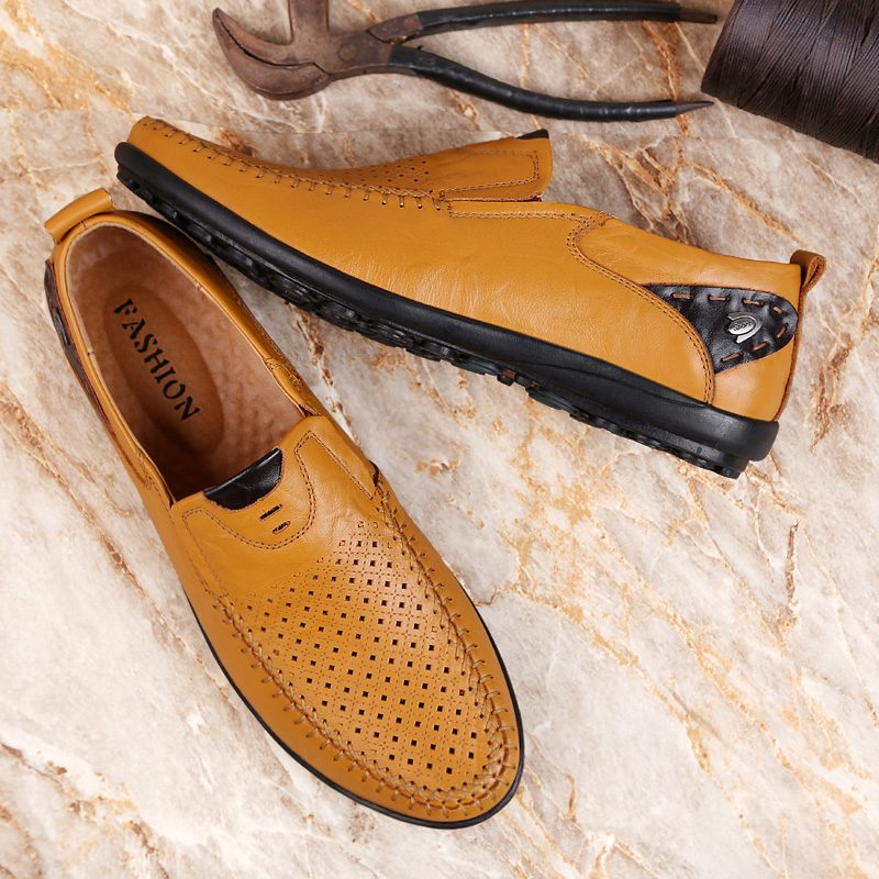 Figuer Loafers Fritidssko Til Mænd - Sort