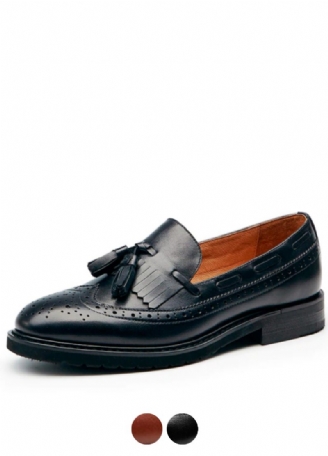 Filipo Dame Casual Læder Loafer Sorte Sko