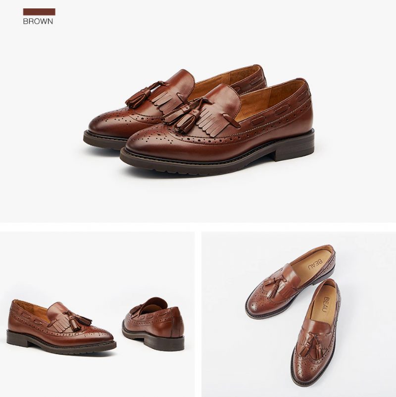 Filipo Dame Casual Læder Loafer Sorte Sko - Sort