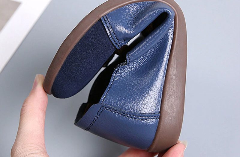 Fiore Loafers I Ægte Læder Sorte Sko - Sort