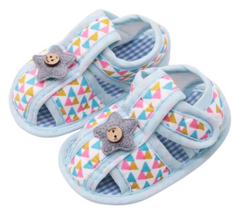 Fiorella Babypigers Afslappede Sandal - Himmelblå