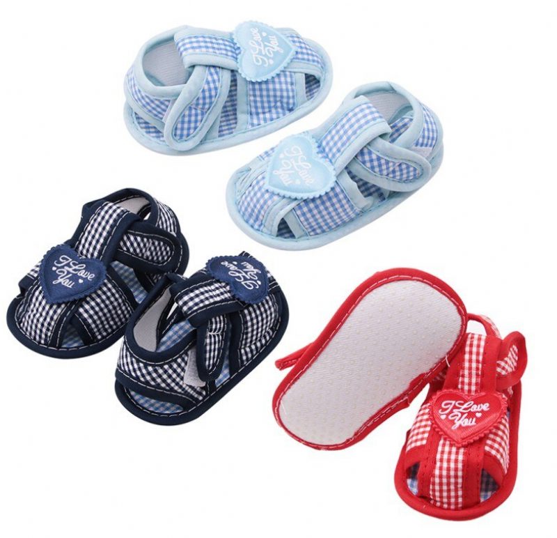 Fiorella Babypigers Afslappede Sandal - Himmelblå