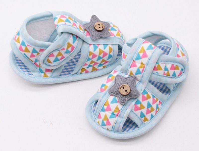 Fiorella Babypigers Afslappede Sandal - Himmelblå