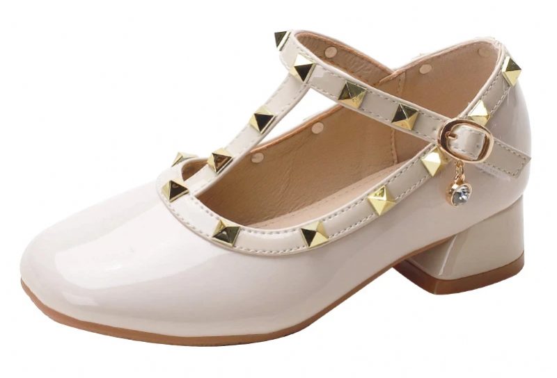 Fiorella Flade Sko Til Piger - Beige