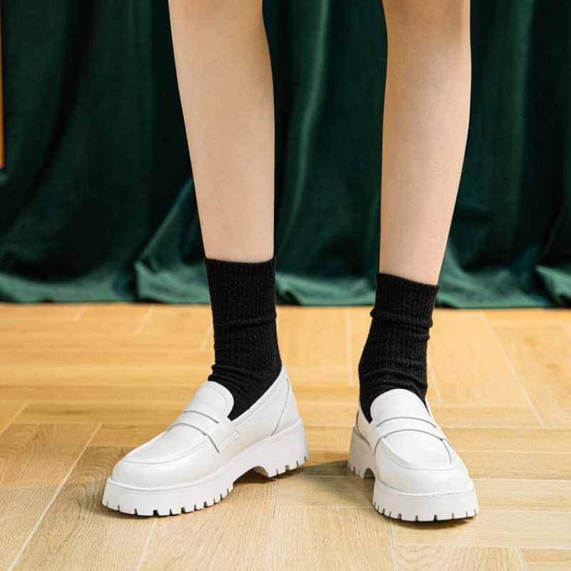 Flavia Dame Loafer Sko - Beige