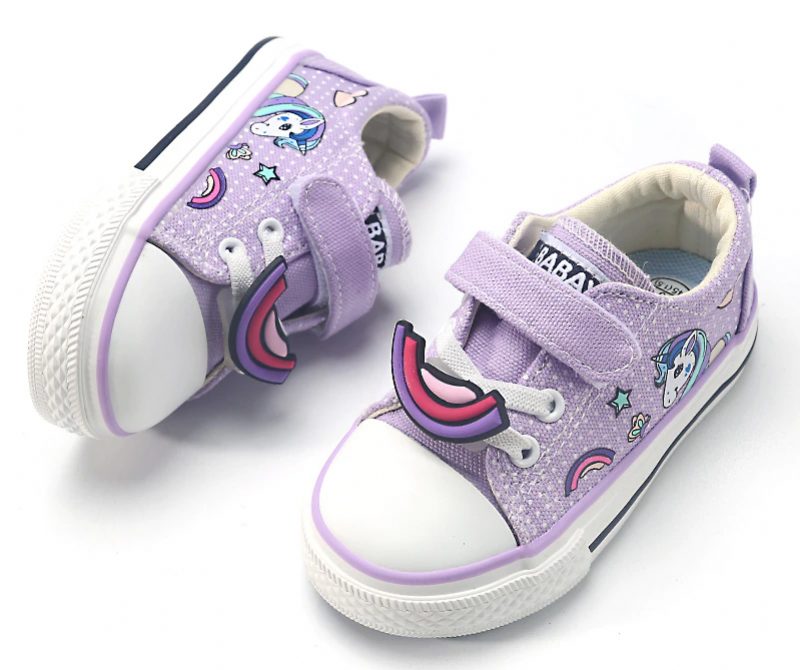 Florence Babypigers Afslappede Sneaker - Lilla