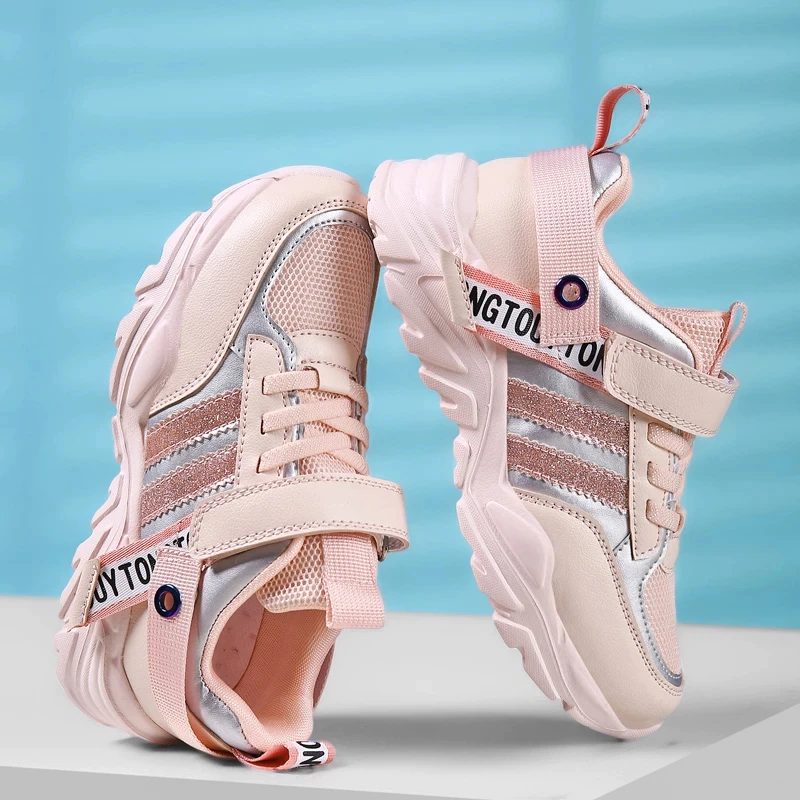 Florez Unisex Afslappede Sneakers Til Børn - Pink