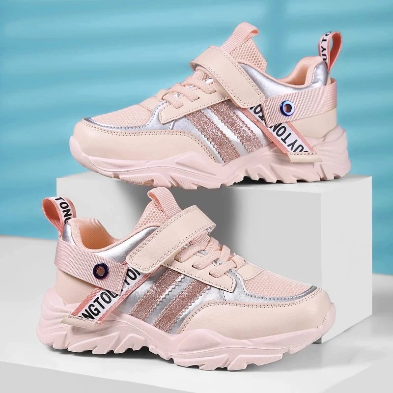 Florez Unisex Afslappede Sneakers Til Børn - Pink
