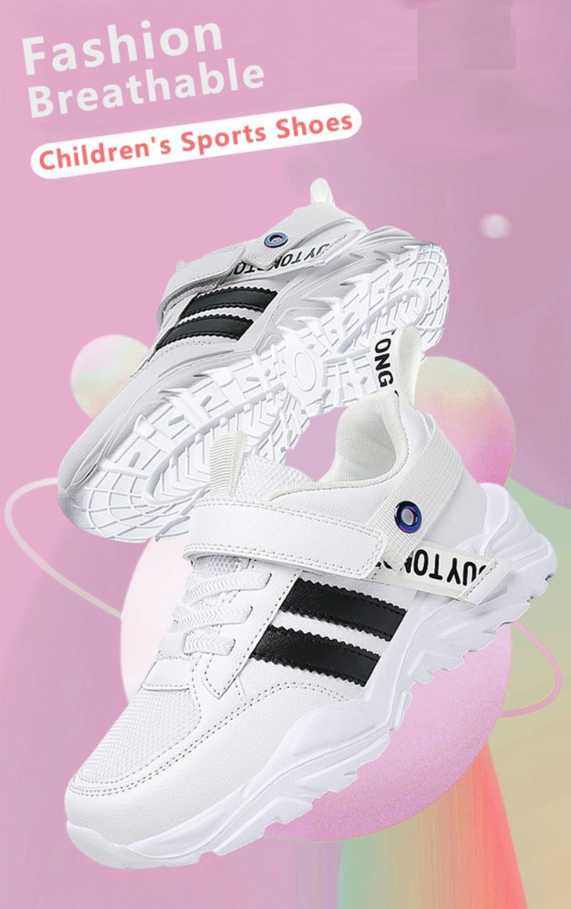 Florez Unisex Afslappede Sneakers Til Børn - Pink