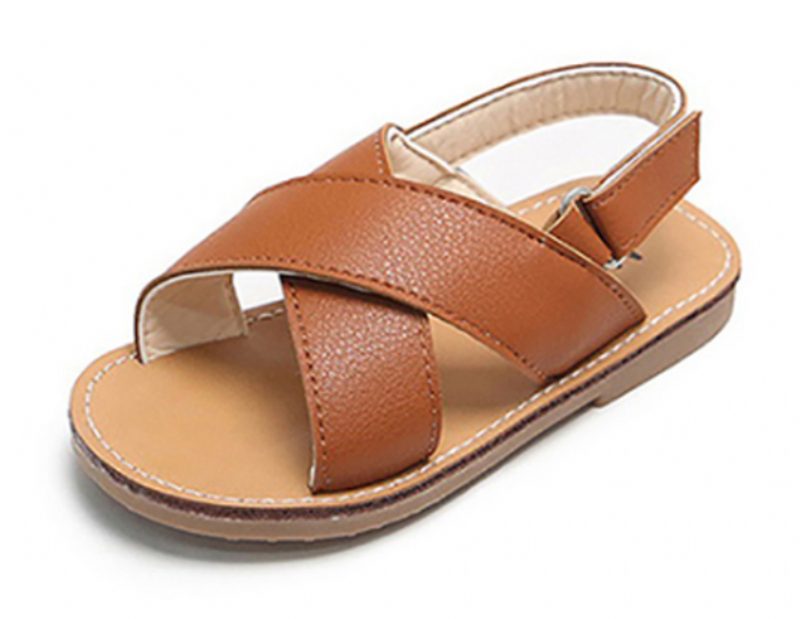 Florinda Piges Afslappede Sandal - Brun