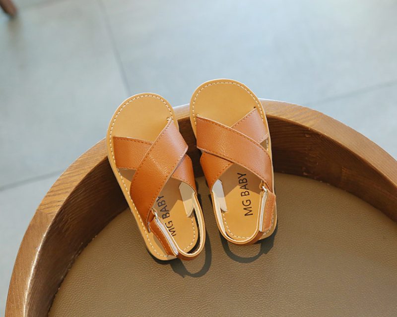 Florinda Piges Afslappede Sandal - Brun