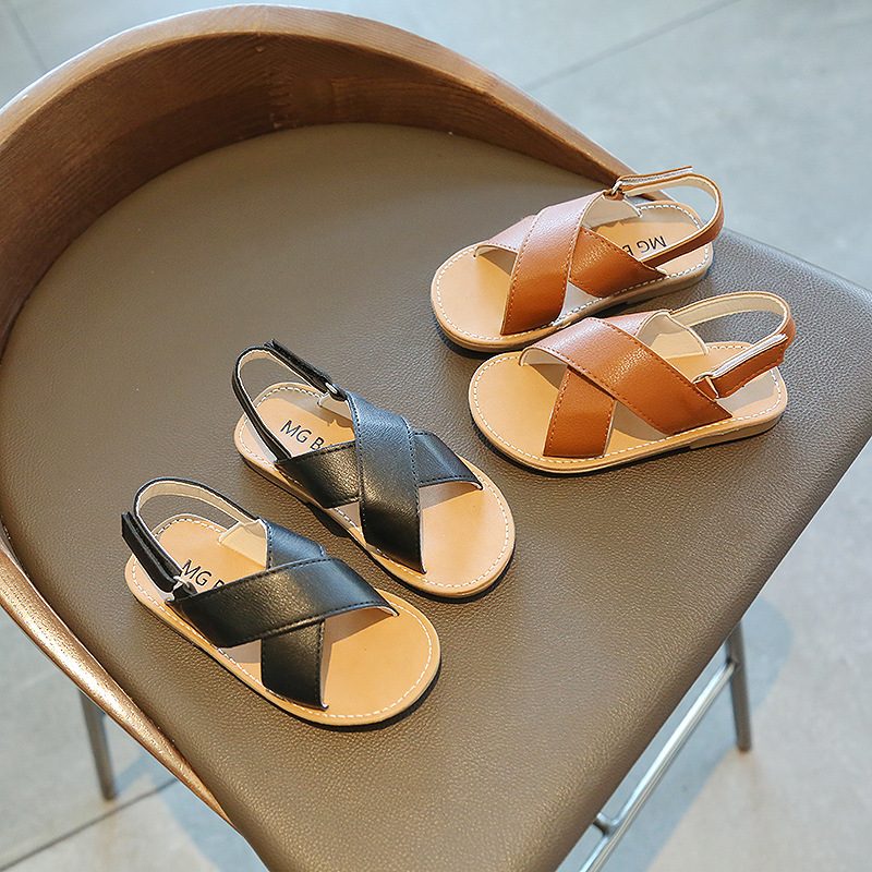 Florinda Piges Afslappede Sandal - Brun