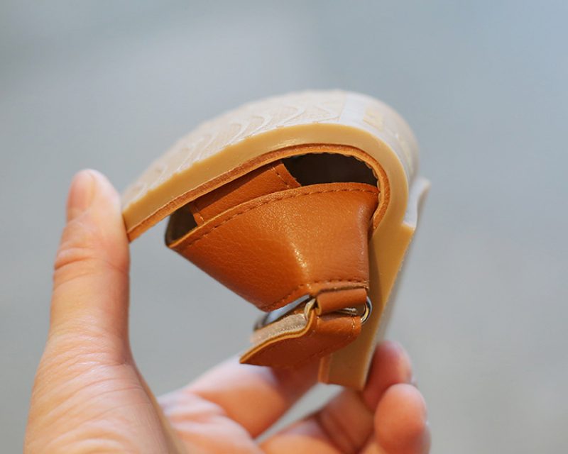 Florinda Piges Afslappede Sandal - Brun