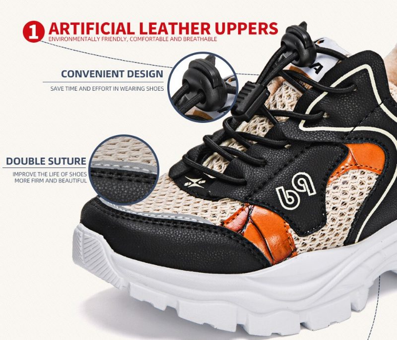 Foden Modesneaker Til Drenge - Beige