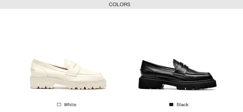 Fonsi Dame Platform Loafer - Sort