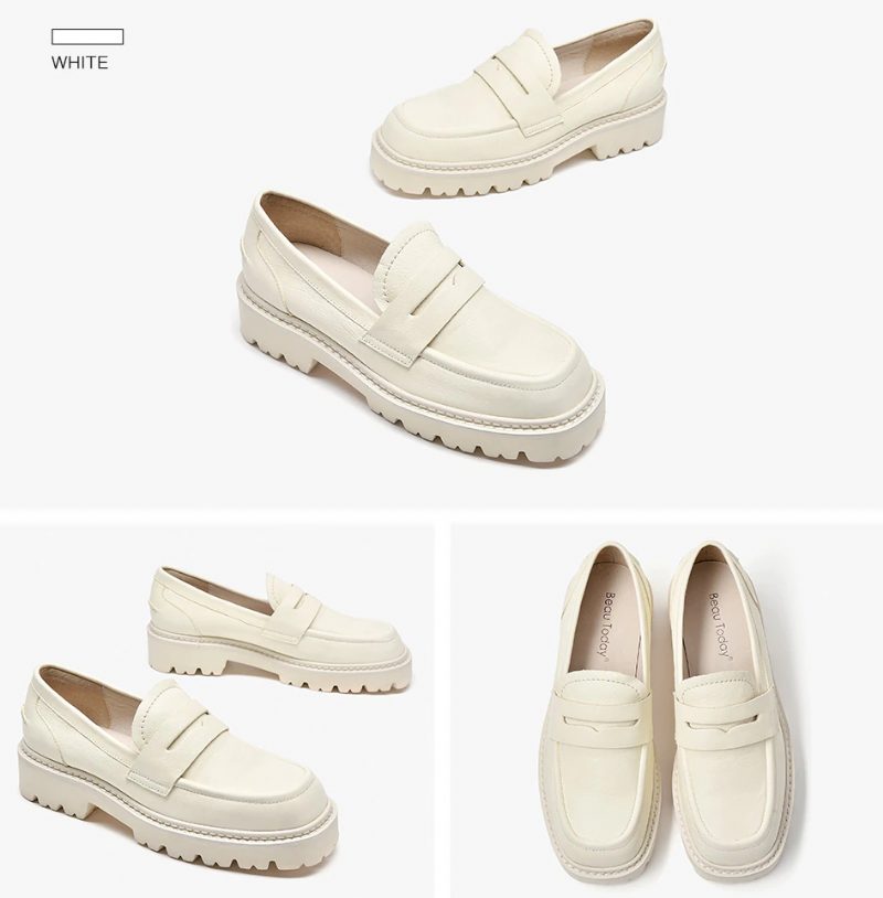 Fonsi Dame Platform Loafer - Sort