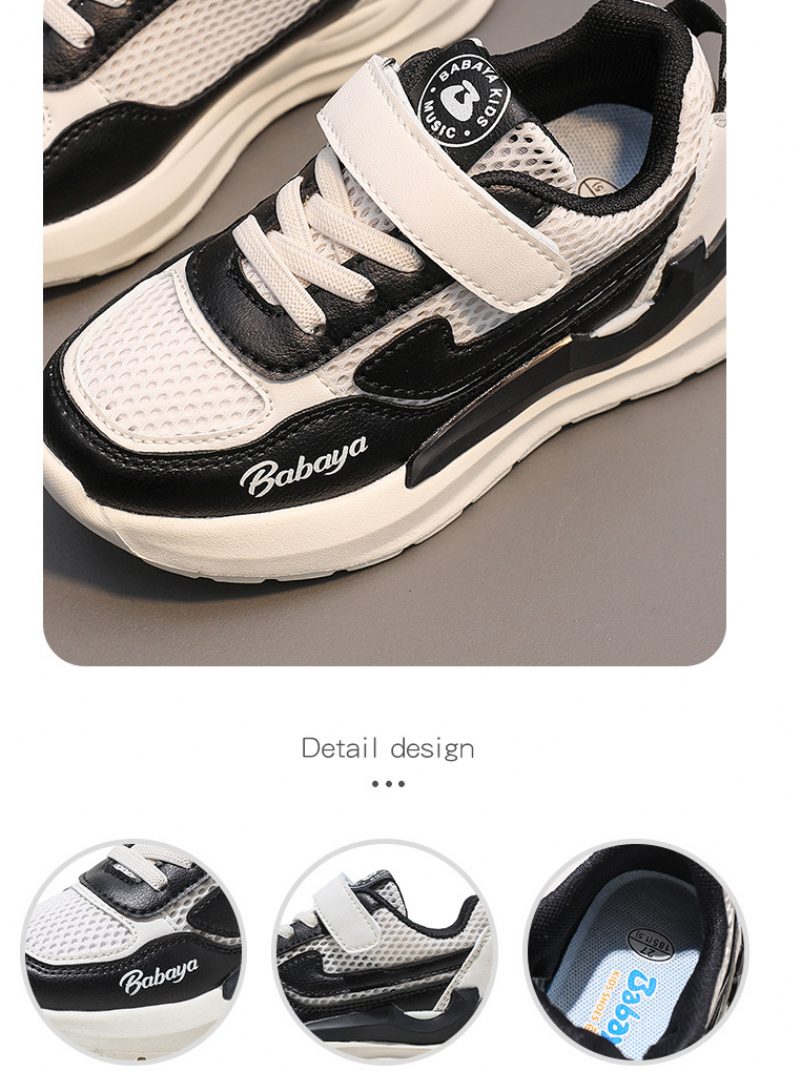 Forbud Unisex Børnemodesneaker - Sort